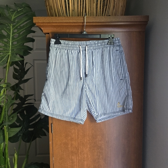 Cotton On Pants - Cotton On Blue and White Athletic Shorts